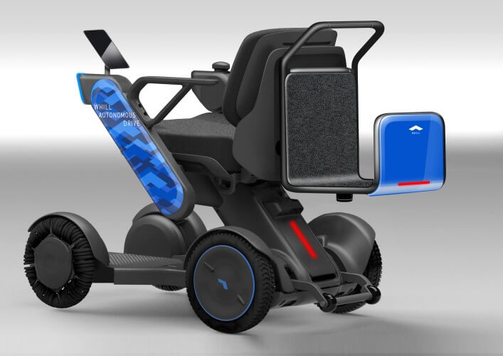 电动轮椅人行道专用自动驾驶系统亮相CES2019