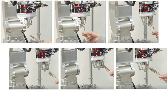 日本全球首次开发出配备HDR力觉传感器的组装机器人，可控制10g的力