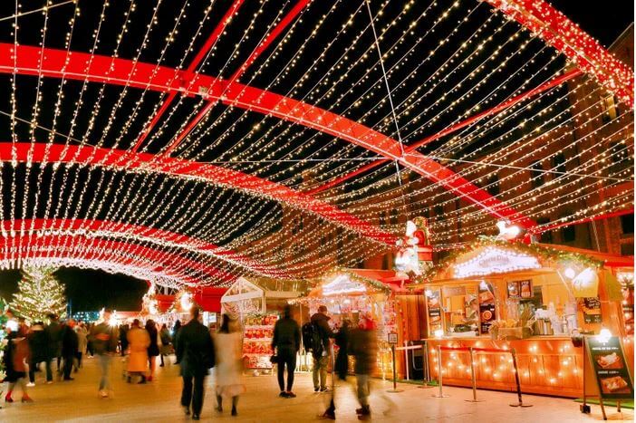 2018圣诞节：横滨红砖仓库再现德国的古都亚琛