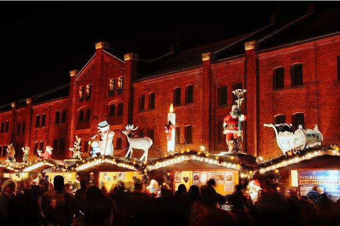 2018圣诞节：横滨红砖仓库再现德国的古都亚琛