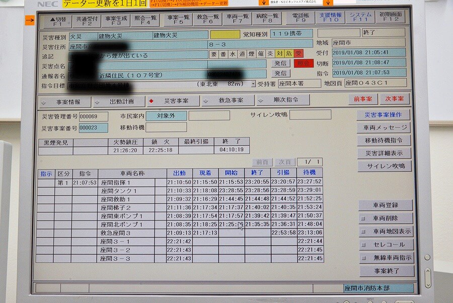 日本的消防(二) 消防署的一天:晚餐、出警与课题