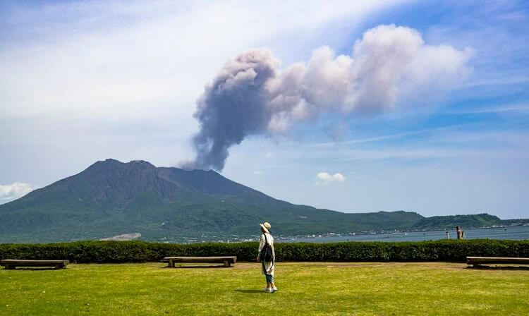 游走在九州 活火山下的鹿儿岛