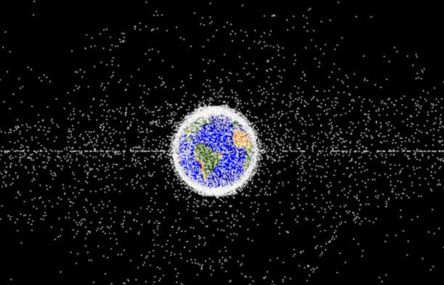 大阪公立大学通过模拟实验确认电子束行进距离，旨在高效清除太空垃圾