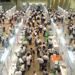 大学展示会的会场（2013年8月　东京国际展示场）
