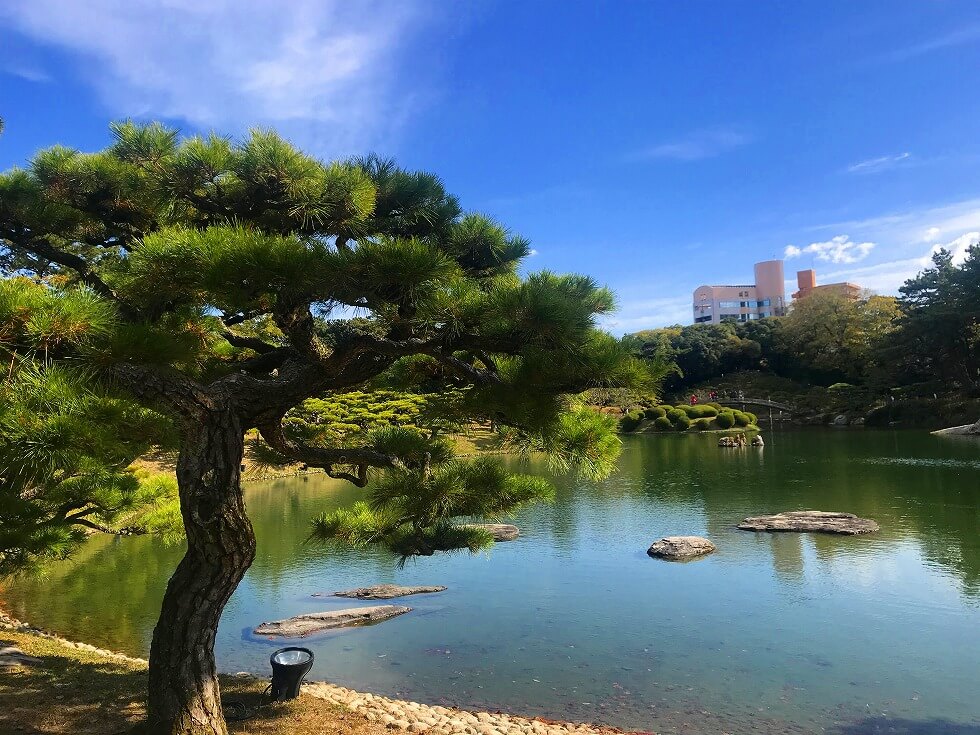 移步换景之日式名庭----香川县栗林公园（りつりんこうえん）