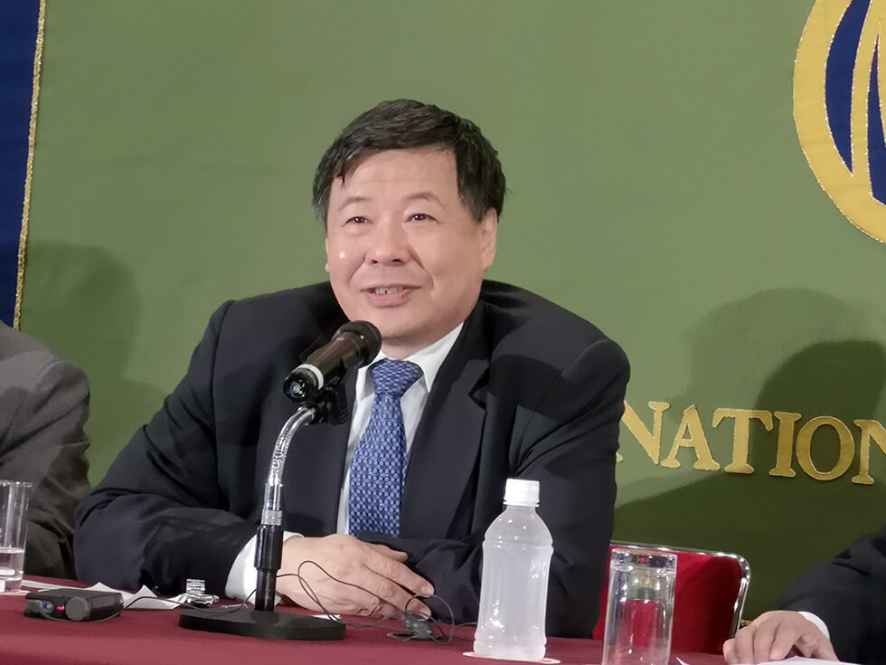中国经济代表团在日举行记者发布会,期待加强与日本的合作关系