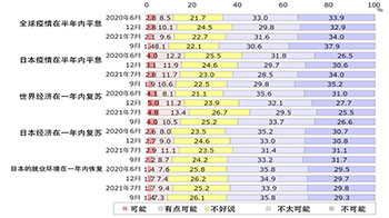 两大调查显示日本产业界和国民对未来一年经济和就业复苏持悲观态度