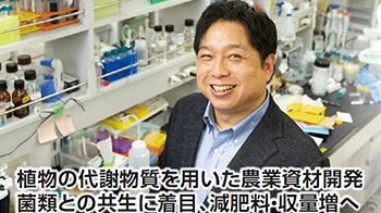 【创新日本走访】（19）利用植物代谢物质开发农业资材，聚焦菌类共生实现减肥增产