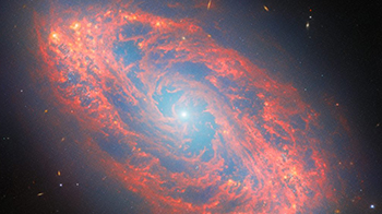 詹姆斯·韦伯望远镜捕捉到星体“轮回转生”实景——恒星与气体的相互作用