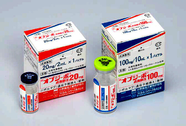小野药品工业上市的PD-1抗体药Opdivo