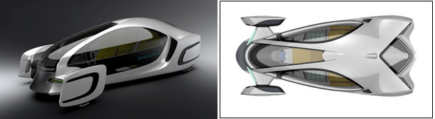 采用新材料柔韧聚合物设计的全新概念车