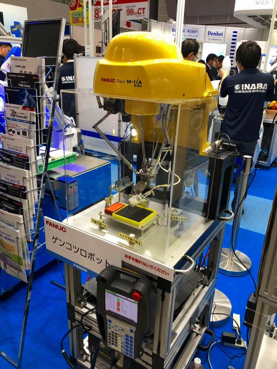 新型机器人解决方案引领东京RoboDEX展 发那科的代表性分拣方案:高速分拣机器人