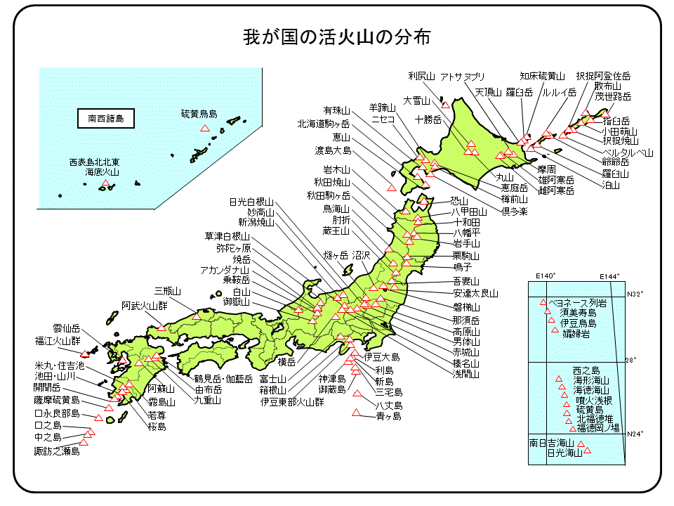 日本的灾害及其对策——火山灾害