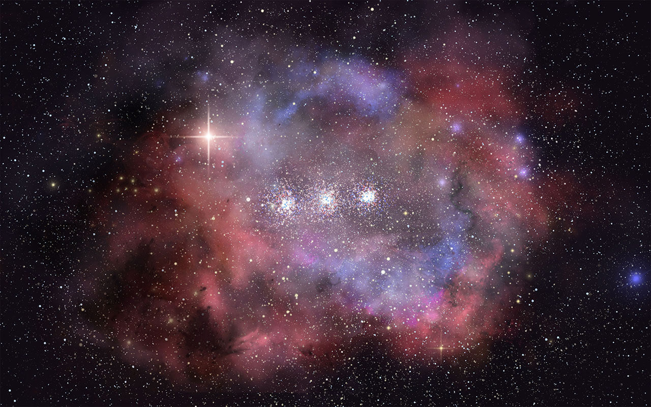 揭开星星形成之谜!日本成功观测到132亿光年前的宇宙尘埃