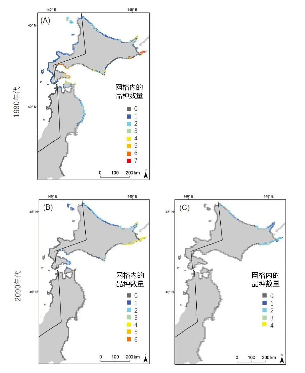 地球变暖或导致日本沿岸海带产量显著减少