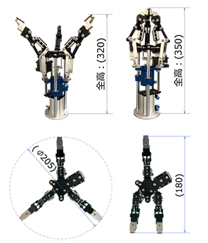 日本开发能抓握各种形状物体的三指机械手