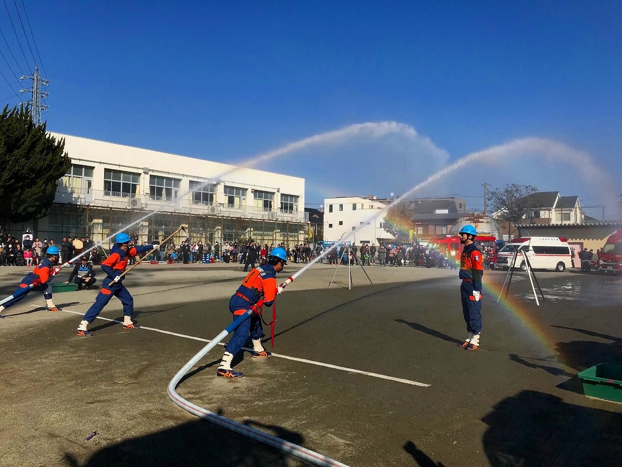 日本的消防 新年消防演习与消防历史