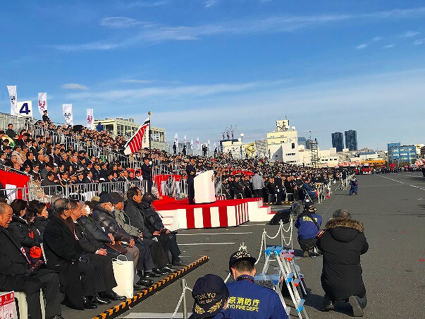 日本的消防 新年消防演习与消防历史