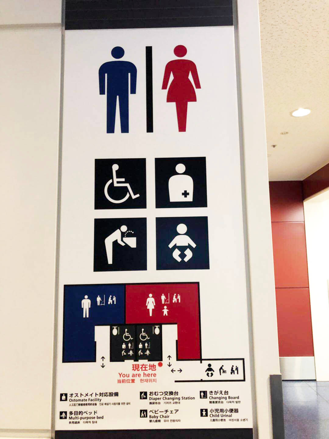 日本的厕所标识:简单明了有特色,地球人都看得懂