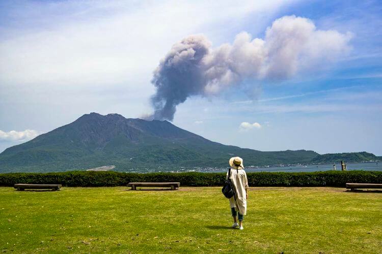 游走在九州 活火山下的鹿儿岛