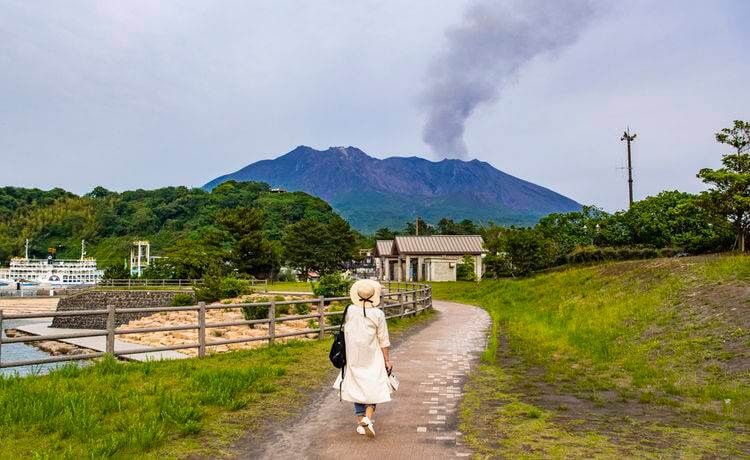 游走在九州 活火山下的鹿儿岛