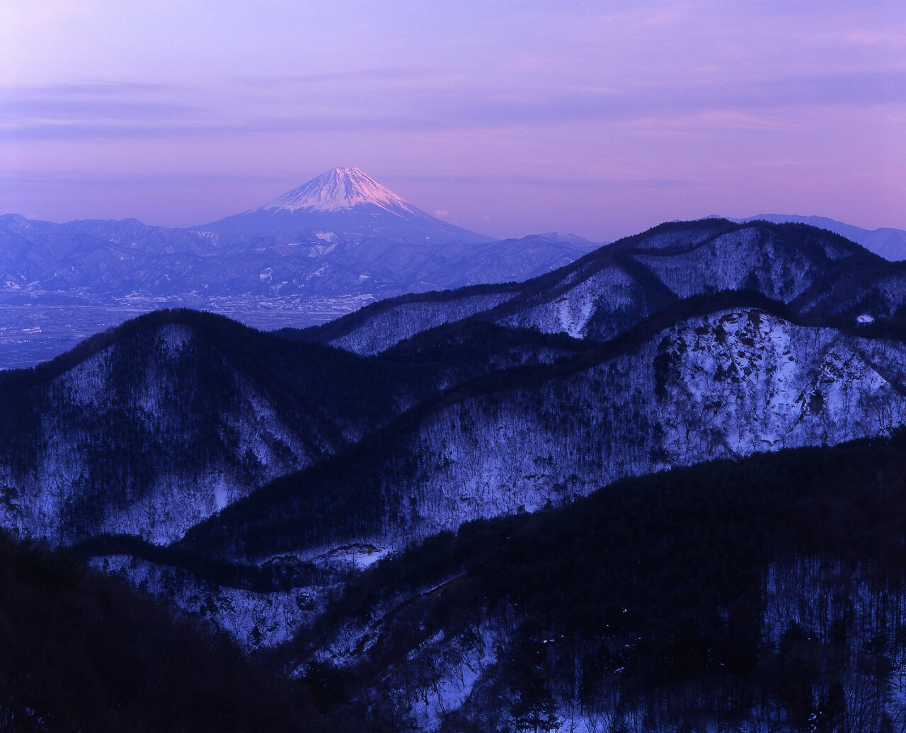 千姿百态富士山