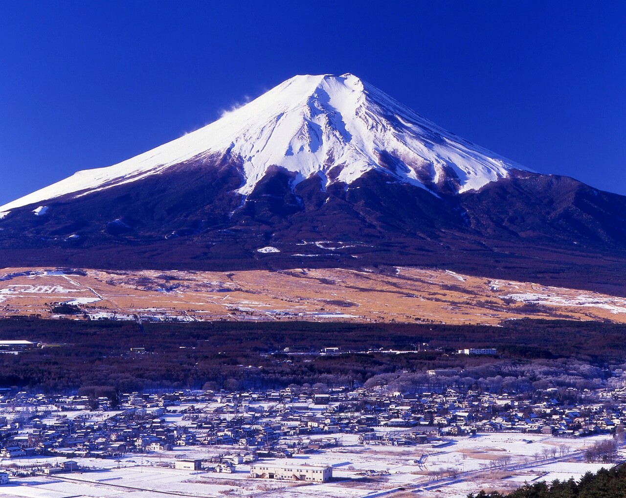 千姿百态富士山