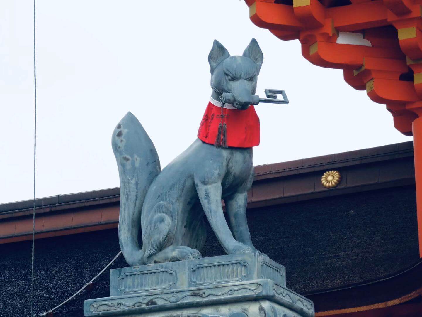 灵兽密码，日本稻荷神社里的狐信使